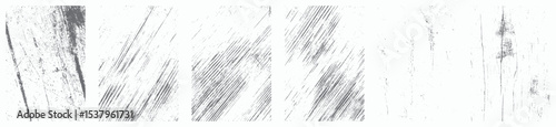 Vector overlay textures pack with grunge stamp style, distressed scratches, dirty grain, and vintage damage effects. Black grain textures for retro or gritty design.

