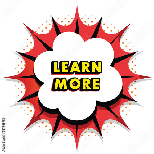 Comic book pop art explosion with a fun BOOM! design, perfect for a vintage hero poster or sale icon