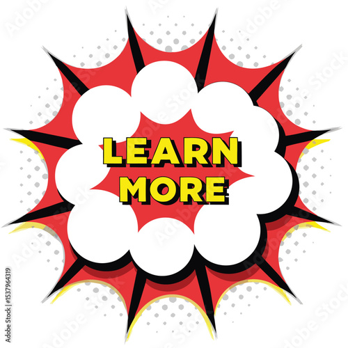 Comic book pop art explosion with a fun BOOM! design, perfect for a vintage hero poster or sale icon