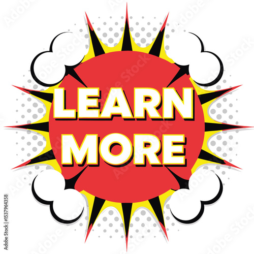 Comic book pop art explosion with a fun BOOM! design, perfect for a vintage hero poster or sale icon