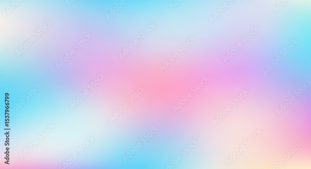 Fototapeta premium Pastel Gradient Background with Soft Colors