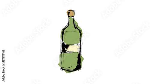 bottle of champagne