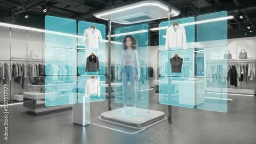 Futuristic Retail Experience