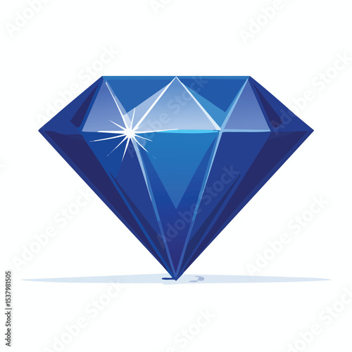 Vector_illustration_of_a_faceted_sapphire_gemstone_deep_blue_color_clean_lines_shiny