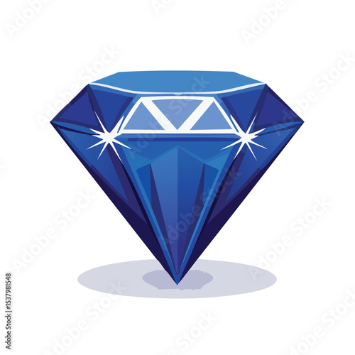Vector_illustration_of_a_faceted_sapphire_gemstone_deep_blue_color_clean_lines_shiny