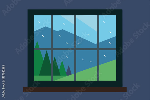 window in the window