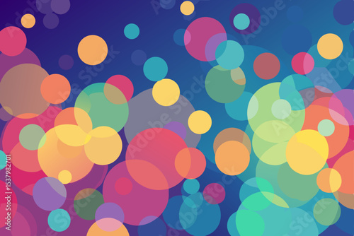 abstract background with circles