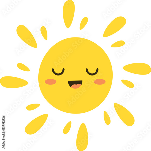 Summer Sun Character