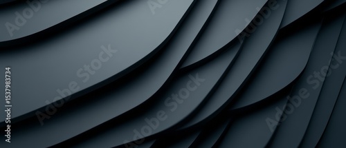 Smooth Layered Textures in Dark Shades for Background and Design Elements
