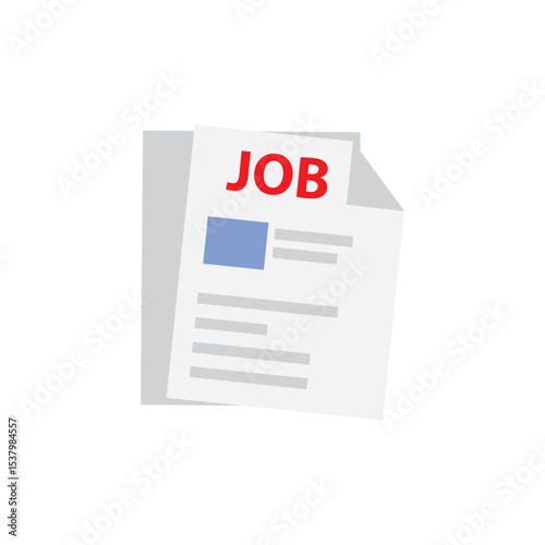 Jobs Application Vector Icon