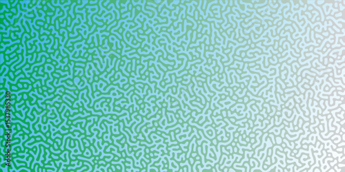 Abstract Turing organic wallpaper background. Turing reaction diffusion monochrome seamless pattern with chaotic motion. Organic lines in Memphis. Linear design with biological shapes.