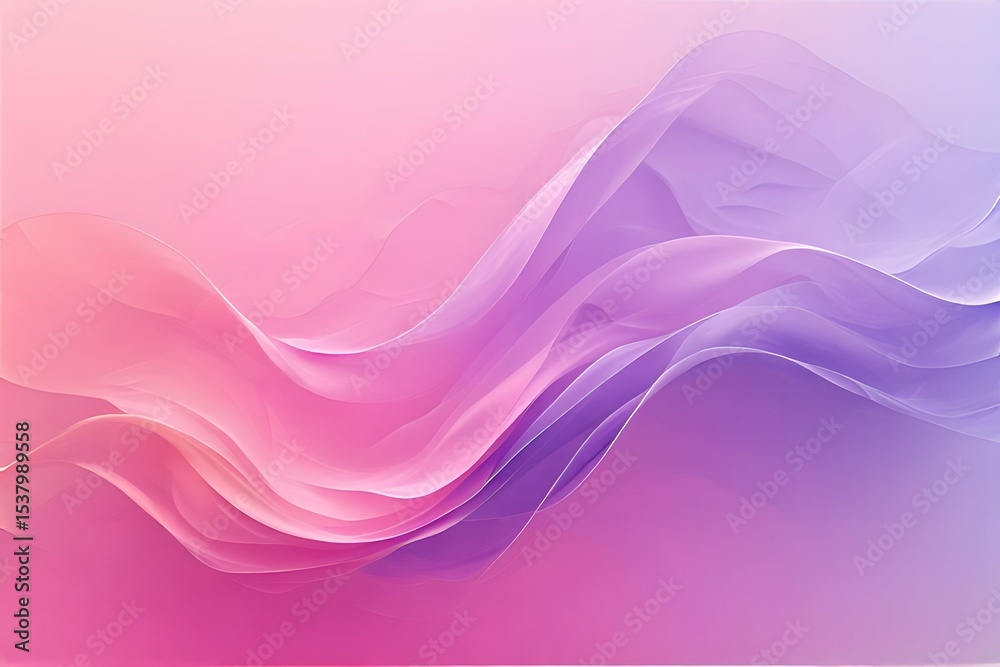 Fototapeta premium Abstract gradient background with soft pink and purple hues
