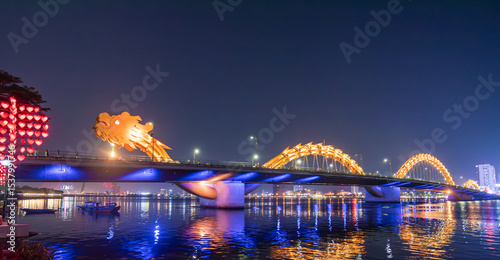 The Dragon Bridge in Da Nang is of particular importance for the city's tourist activities.