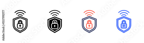 Wireless Secure Icon