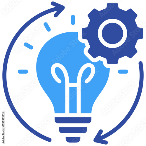 Lean Management Icon