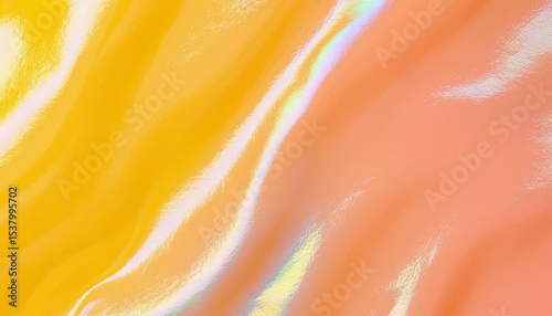 Holographic Waves ,suitable for modern design, fashion backgrounds, product packaging, digital art, social media content