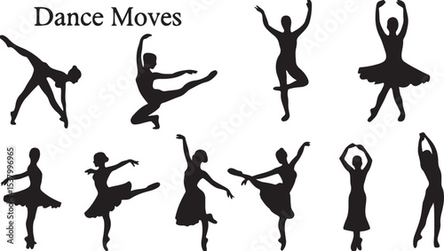 Dance Moves Silhouette