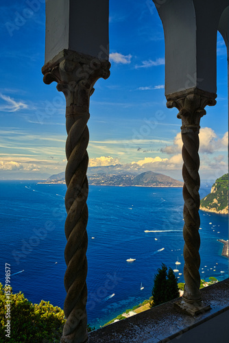 Fotografie Capri, San Michele, Italien, Insel, Europa, Sonnenuntergang, Anacapri, Belvedere