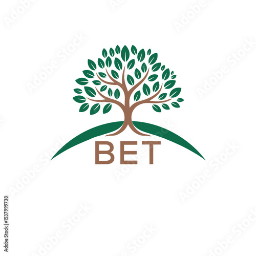 Initial BET Letter Linked Logo for business and company identity. Modern BET Letter Logo Vector Template with modern trendy golden logo.
