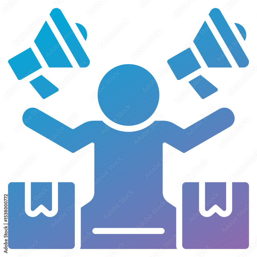 Obraz premium Marketing Icon