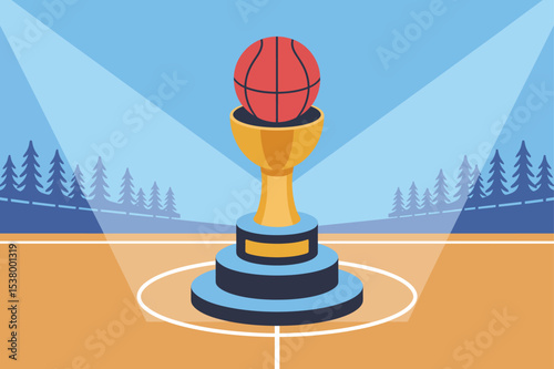 Basketball Championship Trophy A Celebration of Victory and Skill