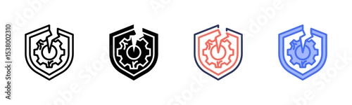 System Vulnerability Icon