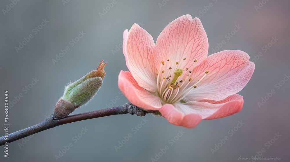 Obraz premium bee on flower