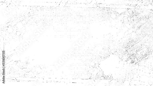 . Distressed spray grainy overlay texture. Dirty powder rough empty cover template. Aged splatter crumb wall backdrop 