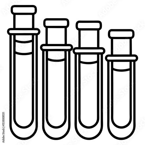 Lab Test Tube Icons Pack