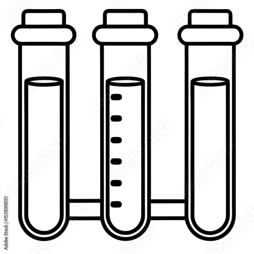 Lab Test Tube Icons Pack