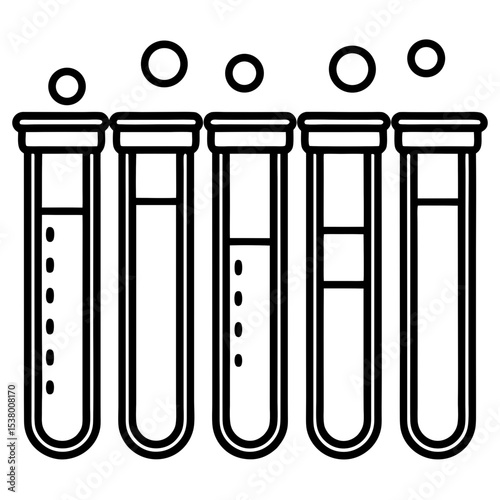 Lab Test Tube Icons Pack