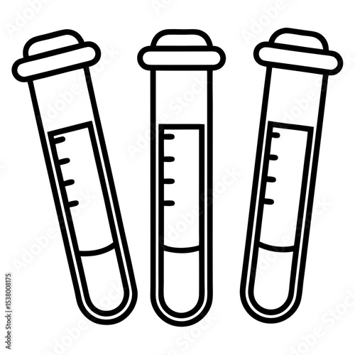 Lab Test Tube Icons Pack