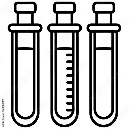 Lab Test Tube Icons Pack