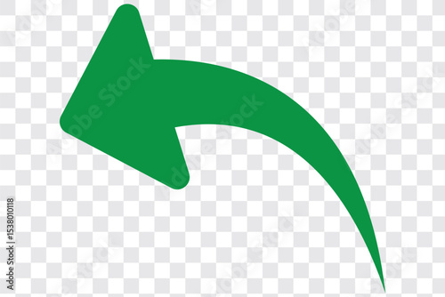 Set of curved arrows isolated on white background. Curved arrows, hand drawn curved arrows. red curve arrow icon vector illustration .