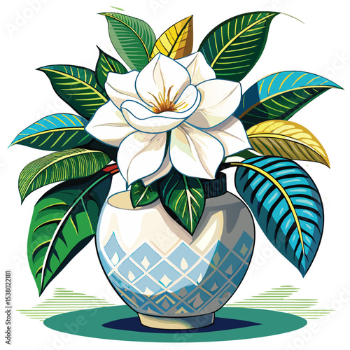 beautiful gardenia flower 