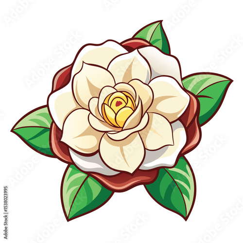 beautiful gardenia flower 