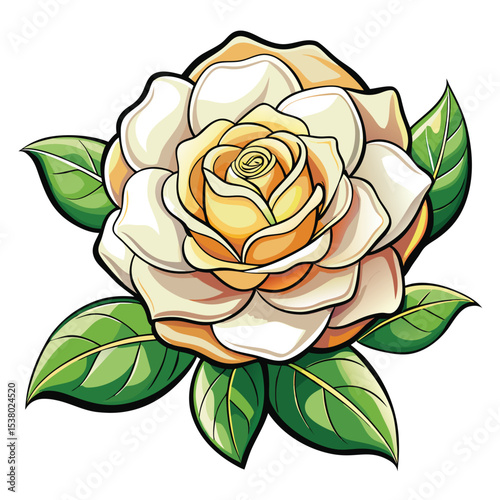 beautiful gardenia flower 