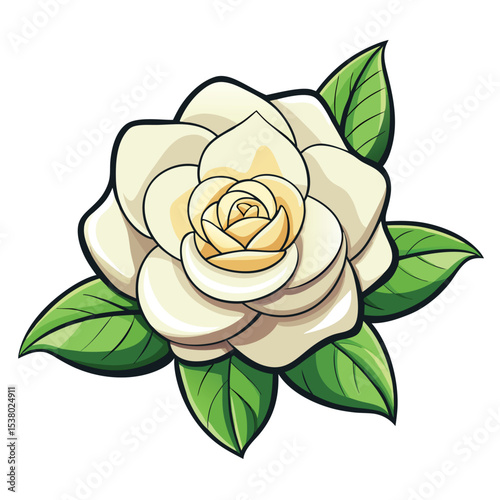 beautiful gardenia flower 