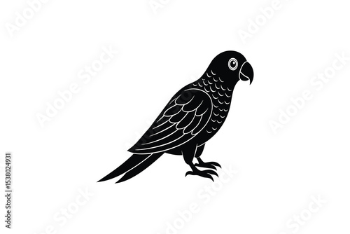 parrot-bird-vector-hand-drawn-illustration.eps