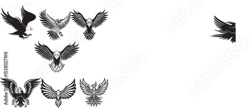 set of feathers