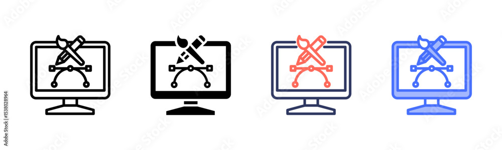 Online Designing Icon