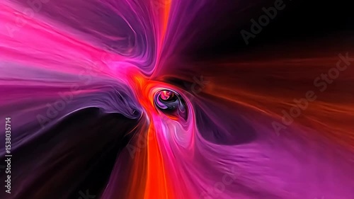 Colorful abstract swirl of pink, purple, and orange hues creating a vibrant visual experience.