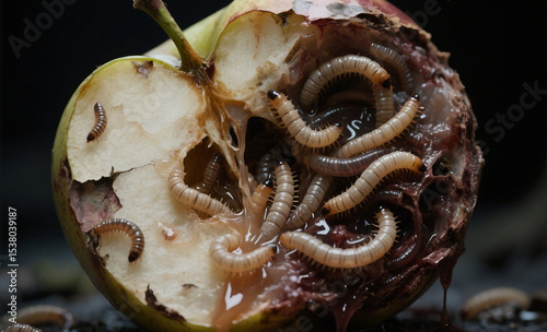 Fruit with Maggots photo