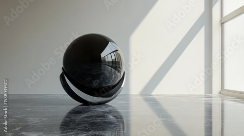 Concept of singularity with big ball on stand