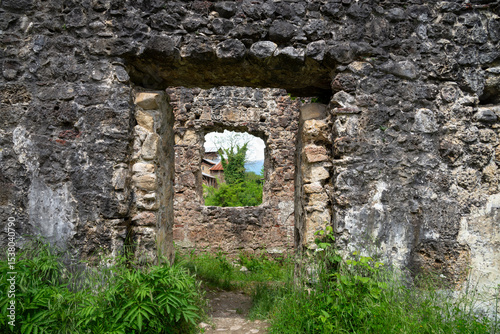 Inside the ancient princely palace, Lykhny. Abkhazia