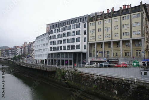 Urbanscape in the city of Bilbao, Spain