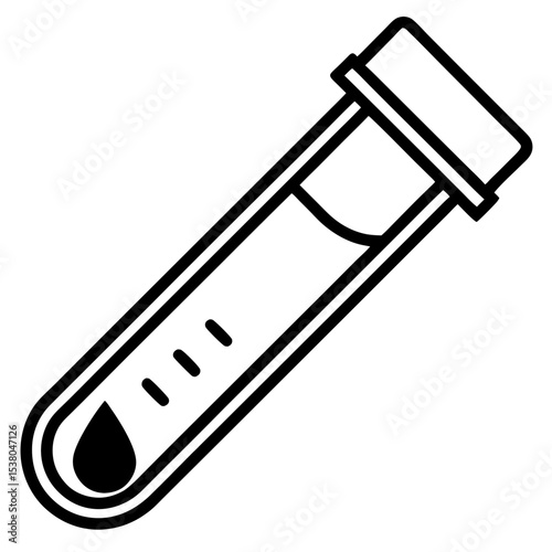 Medical Blood Tube Icon