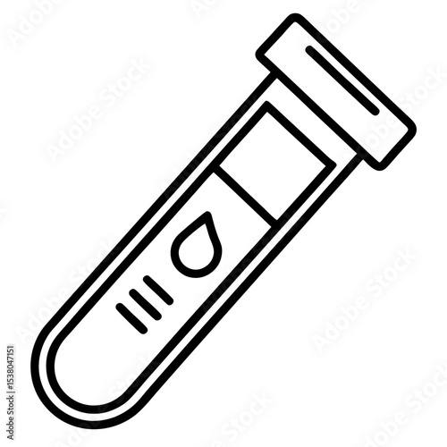 Medical Blood Tube Icon