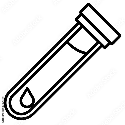 Medical Blood Tube Icon