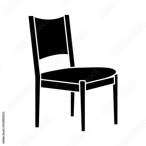 Chair Icon Glyph
